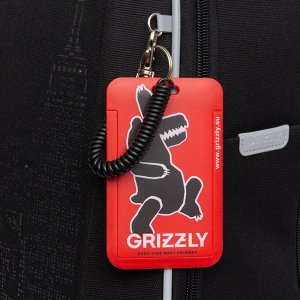 Ранец школьный формованный GRIZZLY с анатомической спинкой, на ножках, для мальчика