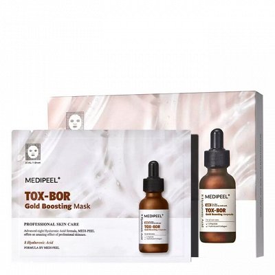 Питательная маска с 24-каратным золотом для упругости кожи Tox-Bor Gold Boosting Mask, 25мл