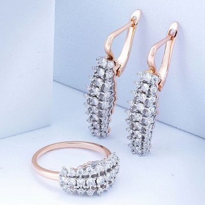 Бижутерия zlatto. Серьги, кольца, браслеты, броши