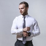 Галстук тёмно-серый