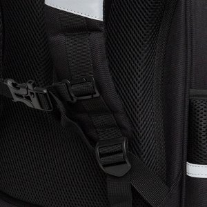 Ранец школьный формованный GRIZZLY с анатомической спинкой на ножках, для девочки