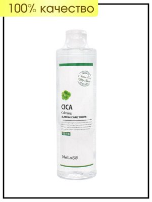 Meloso Успокаивающий тоник для проблемной кожи Cica Calming Blemish Care Toner, 300 мл