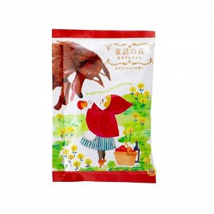 Соль для принятия ванны "Novopin Fairy Tales" с ароматом яблока (1 пакет 50 г)