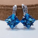 Серьги покрытие посеребрение