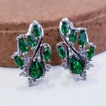 Серьги покрытие посеребрение