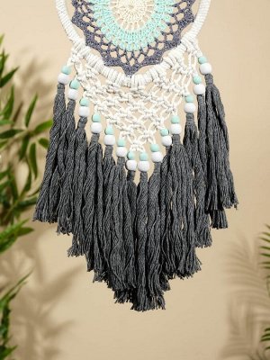 Ловец снов "Тёмное сердце" 17х50 см.