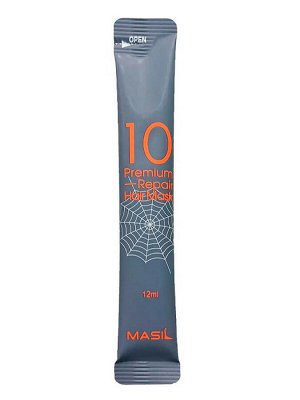 MASIL Маска для волос восстанавливающая / 10 Premium Repair Hair Mask Masil, 10 шт. x 12 мл