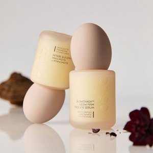 Сыворотка омолаживающая  для лица и глаз с экстрактом гриба чага bhab "Slowchaga Glow Firm Face Eye Serum", 50ml