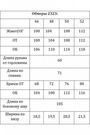 Женский брючный костюм-двойка