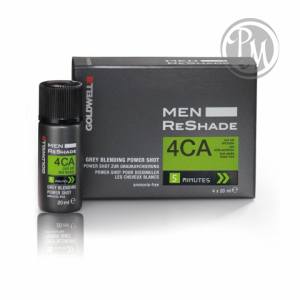 Gоldwell dualsenses for men reshade экспресс-корректор седины 4CA шатен 4х20 мл