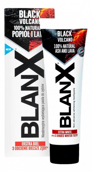 BLANX Black Volcano З\П Бланкс Черный Вулкан 75 мл GA1930400