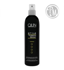 Ollin style термозащитный спрей для выпрямления волос 250мл