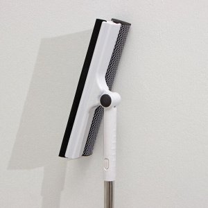 Окномойка с поролоновой насадкой, телескопическая ручка, поворот на 180°, 26x3.5x98(128)