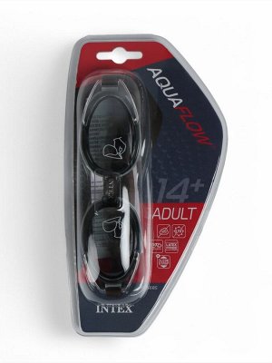 Очки для плавания WATER SPORT, от 14 лет, цвет МИКС