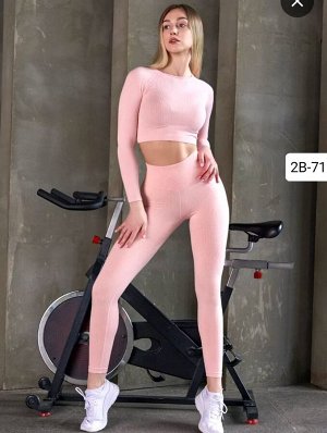 Костюм для фитнеса женский (без выбора цвета), код 4778243