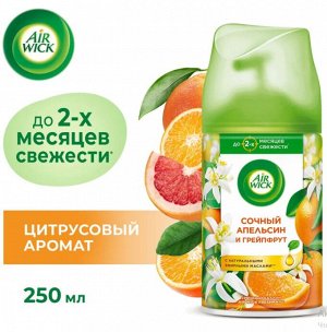 Аирвик СМЕННЫЙ  аэрозоль Сочный  Апельсин и Грейпфрут  250мл 3*6*1260
