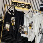 Костюм женский с брюками черный