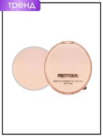 PrettySkin Компактная пудра для лица с коллагеном (№21 Light Beige, Светло-бежевый) Two Way Cake Premium Collagen, 12гр+12гр
