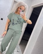 Костюм женский двойка с брюками