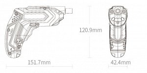 Электрическая отвертка Xiaomi Tonfon Wireless Electric Screwdriver 3.6V