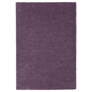 СТОЭНСЕ Ковер, короткий ворс, фиолетовый, 133x195 см