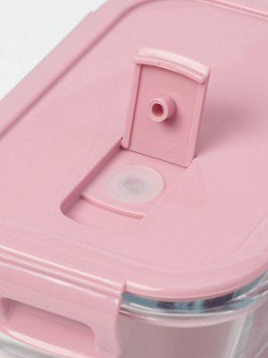 Контейнер для еды из жаропрочного стекла с крышкой Cook and Freeze, 380 мл, 15?11?5,5 см, цвет МИКС