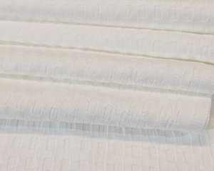 Полотенце белое вафельное, плотность 210