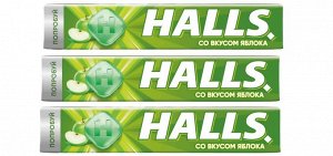 Halls яблоко 25г*3шт