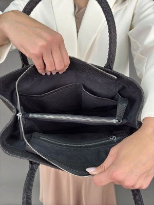 Сумка женская из кожи питона