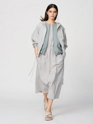 UNIQLO: C - платье без рукавов с драпировкой - 09 BLACK