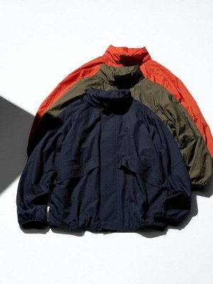 UNIQLO: C - легкая нейлоновая куртка округлого силуэта - 25 ORANGE