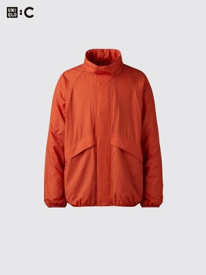 UNIQLO: C - легкая нейлоновая куртка округлого силуэта - 25 ORANGE