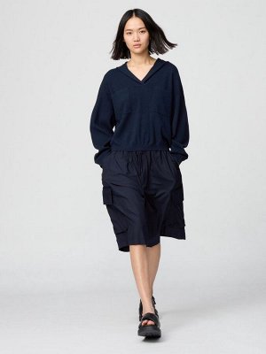 UNIQLO: C - худи с капюшоном расслабленного силуэта - 34 BROWN