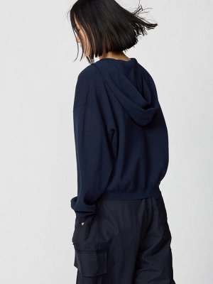 UNIQLO: C - худи с капюшоном расслабленного силуэта - 69 NAVY