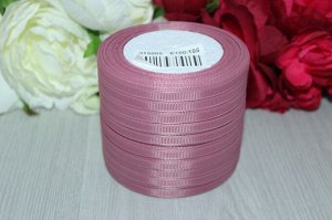 Репсовая лента однотонная (пепельно-розовый) 6мм * 200 ярдов