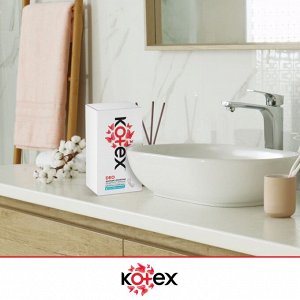 Kotex Ежедневные прокладки "Ультратонкие ДЕО" 20 шт
