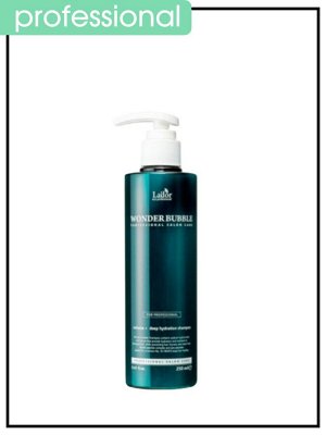 Пептидный шампунь для волос для объема и гладкости Lador Wonder Bubble Shampoo, 250мл