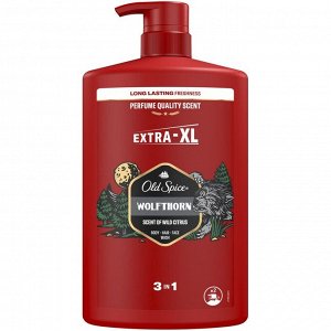 OLD SPICE Гель для душа + шампунь Wolfthorn 1000мл