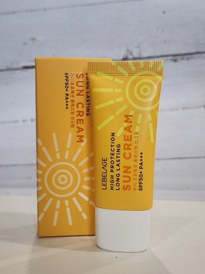 LEBELAGE HIGH PROTECTION LONG LASTING SUN CREAM Солнцезащитный крем для лица длительного действия 30мл