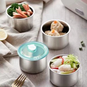 Ланч-бокс, контейнер для продуктов, металлический, 1 шт.
