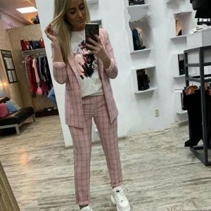 Костюм женский пиджак+брюки