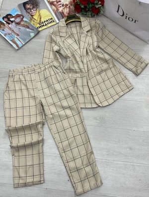 Костюм женский пиджак+брюки
