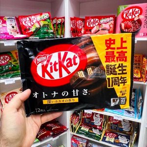 KitKat Dark chocolate 150g - Японский КитКат темный шоколад. 12шт