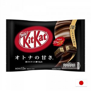 KitKat Dark chocolate 150g - Японский КитКат темный шоколад. 12шт