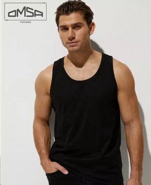 Майка муж р.60-62 (2XL) nero хлопок U 1103 Omsa 1шт / шт / 877062