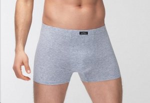 Трусы боксеры зак.резинка муж Omsa OmB 1233 grigio melange 95%х/б.,5%эласт. р.52 (2XL) 1 шт / 10шт /