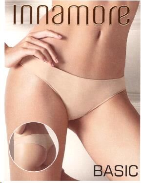 Трусы бразильяна жен Innamore Basic microfiber ICD37258 черный 91%ней,9%эл р.46 1 шт / шт / 518968