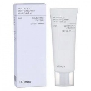 Себорегулирующий лёгкий солнцезащитный крем Oil Control Light Sunscreen SPF50+PA++++, 40мл