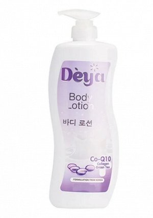 Лосьон для тела c коэнзимом, коллагеном и зеленым чаем Deya Body Lotion Q10 Coenzim