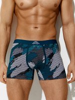 Трусы боксеры муж р.52 (2XL) oceania/multicolor хлопок камуфляж 1234-24B Courage Omsa 1шт / шт / 166